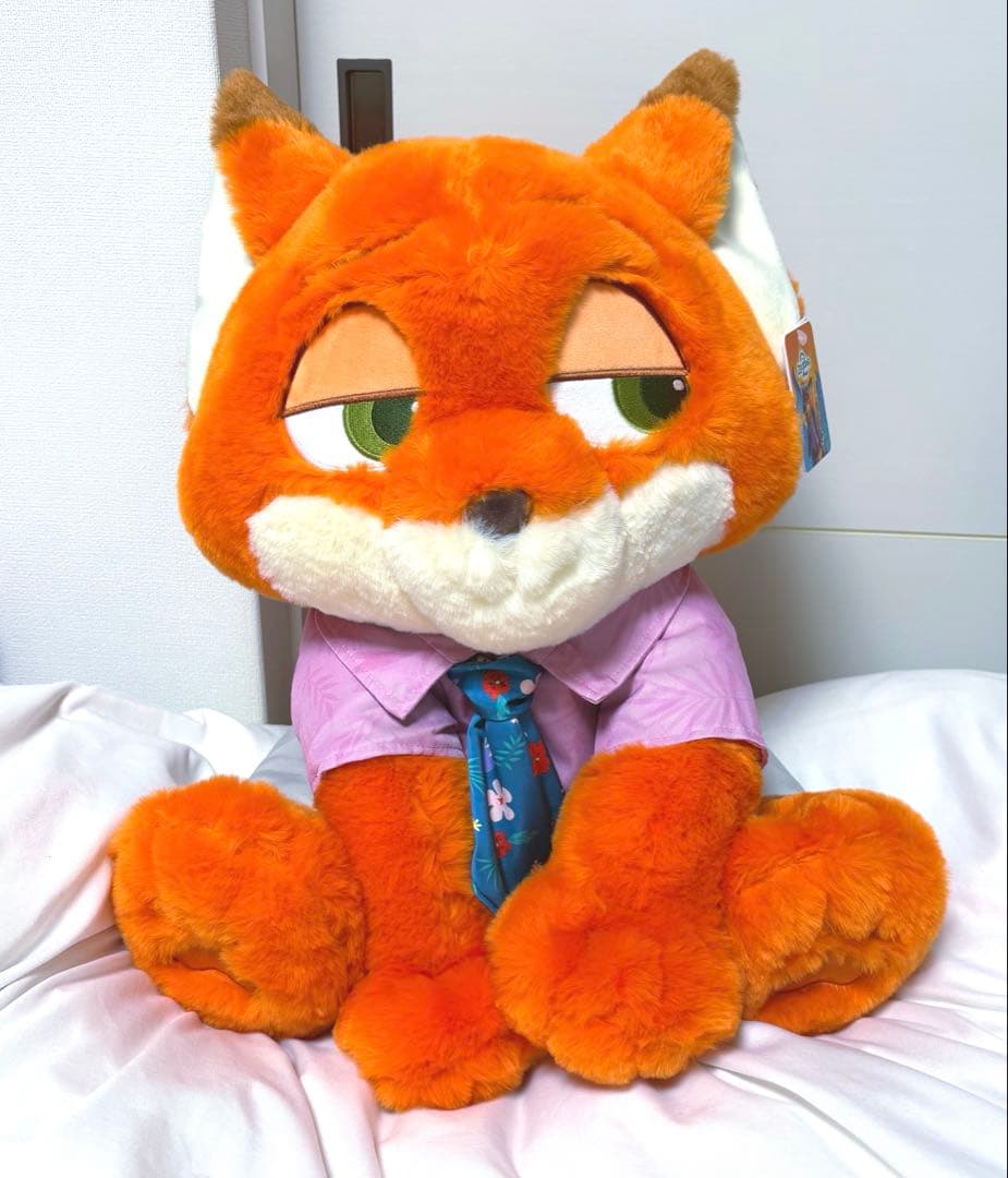 コストコ ズートピア ニック ぬいぐるみ ブランケット