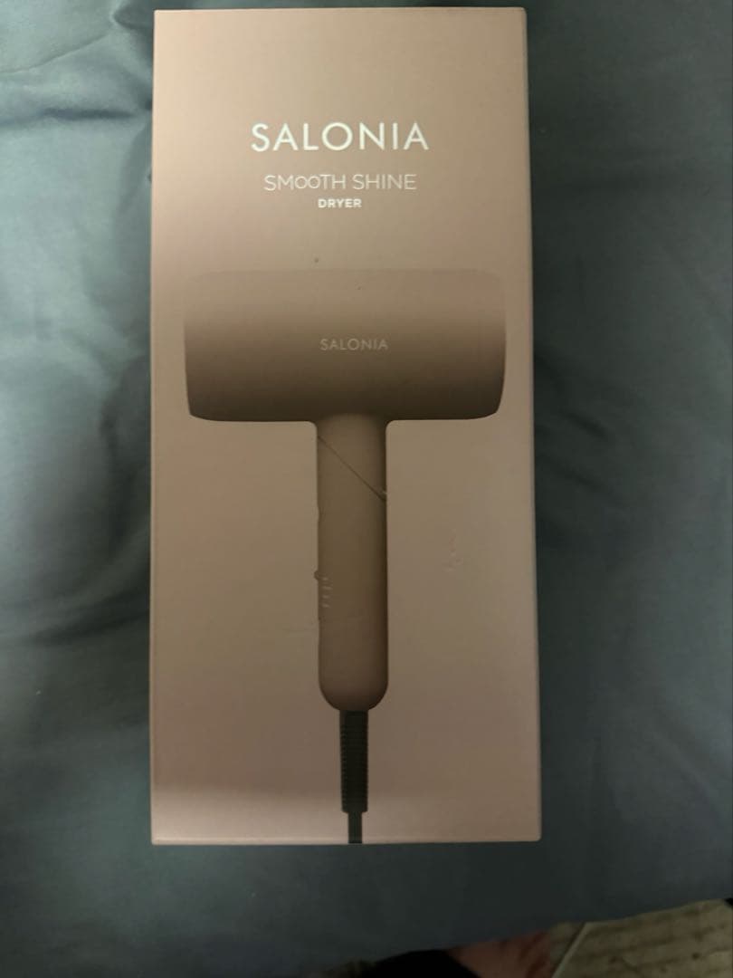 ヘアドライヤー SALONIA SMOOTH SHINE DRYER COCOA BROWN