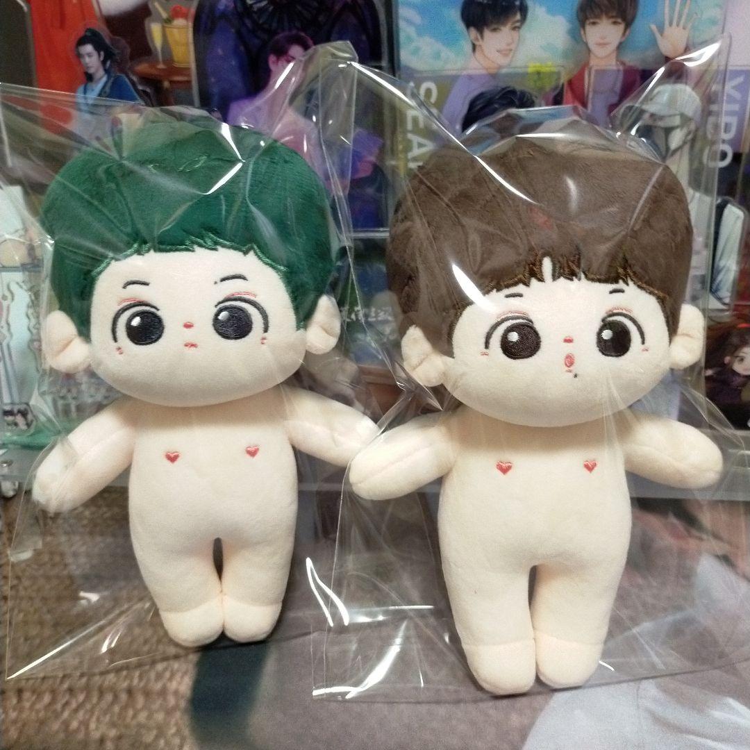 陳情令　博君一肖  肖战 王一博 シャオジャン　ワンイーボー　着替えぬいぐるみ