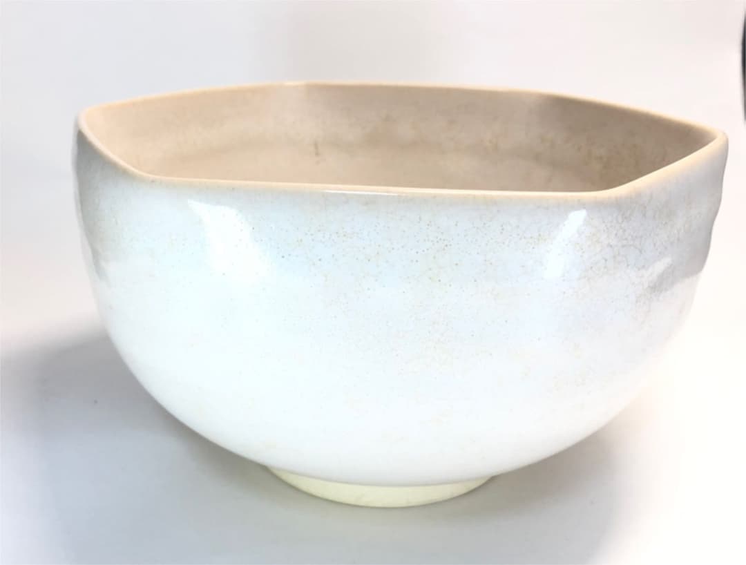 十二代 田原陶兵衛作 萩焼 茶碗 深川窯 共箱