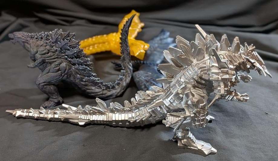 決戦機動増殖都市マスターディテールメカゴジラ 他（バンダイ）４体セット