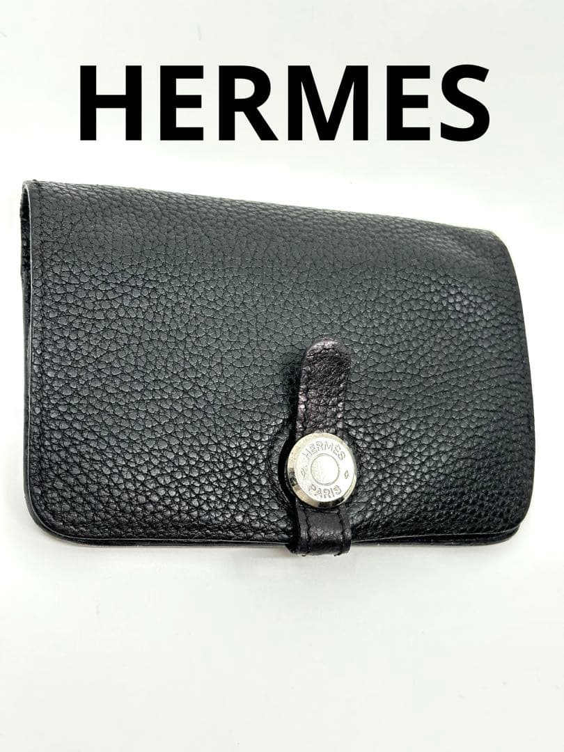 HERMES エルメス ドゴン ケース トゴ 小銭入れ　□I刻印