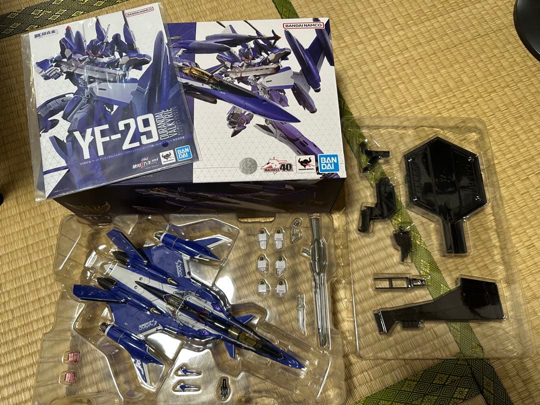 【美品】 DX超合金 YF-29デュランダルバルキリー フルセットパックセット
