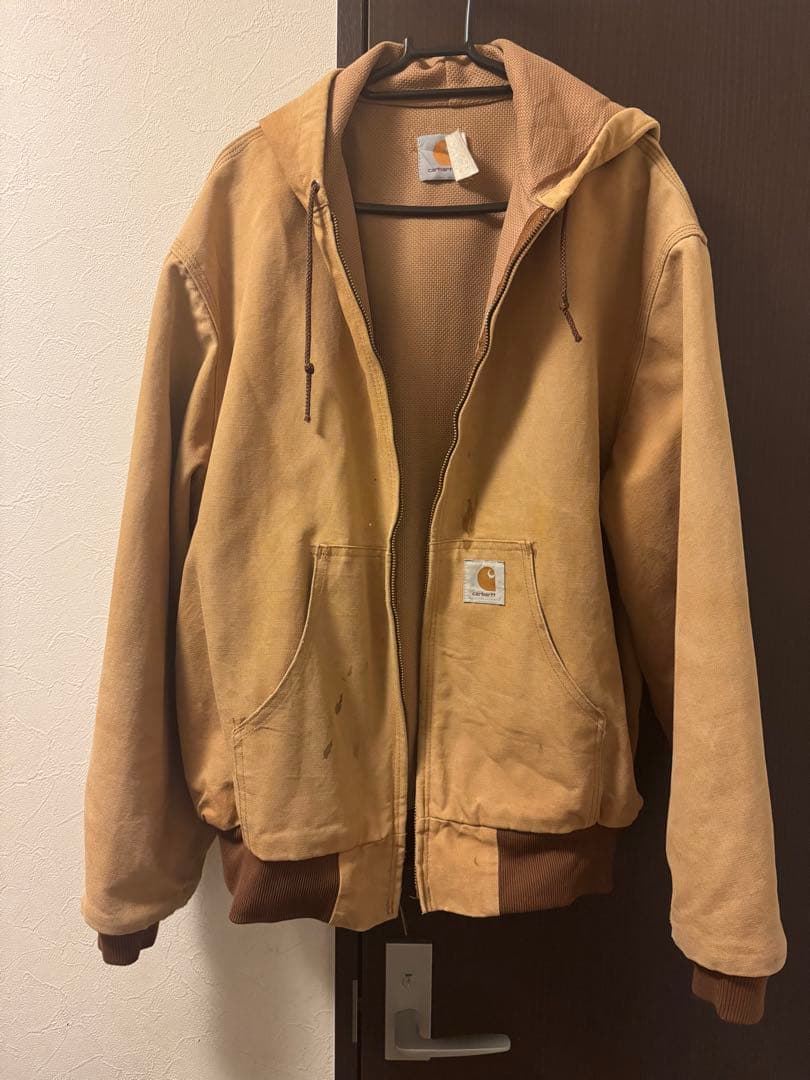 80s 90s星タグCarhartt アクティブジャケット雰囲気系　USA製