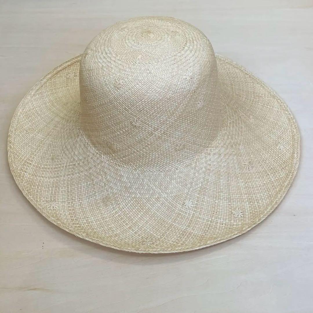 帽子材料　エクアドル産パナマ帽体　キャペリン
