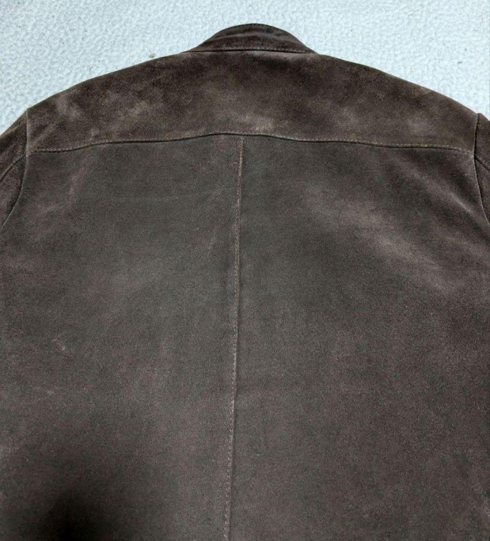 【9月限定！】UNITED TOKYO スウェードシングルライダース ブラウン