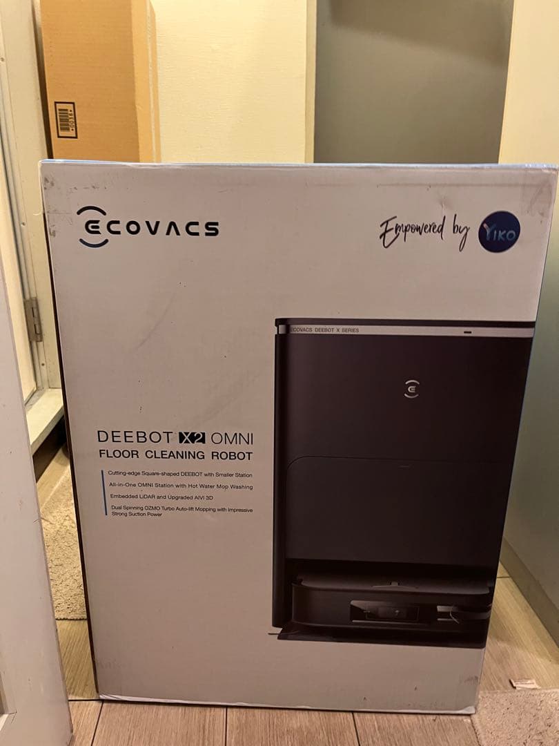 ECOVACS DEEBOT X2 OMNI ロボット掃除機 新品 未開封