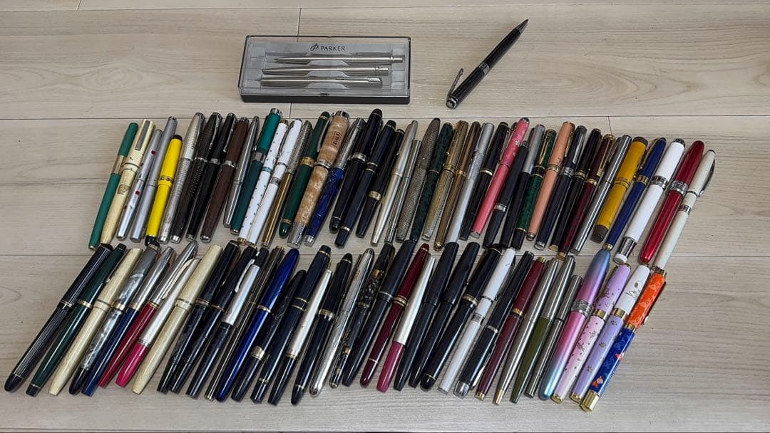 万年筆　一部ボールペン・シャーペン　全８１点まとめ
