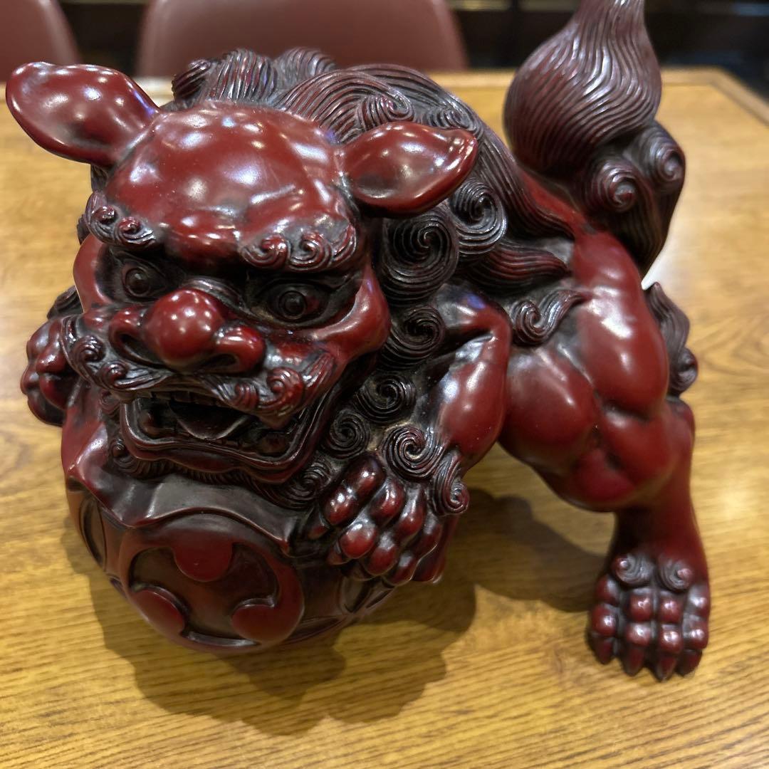 獅子、狛犬、シーサー置物