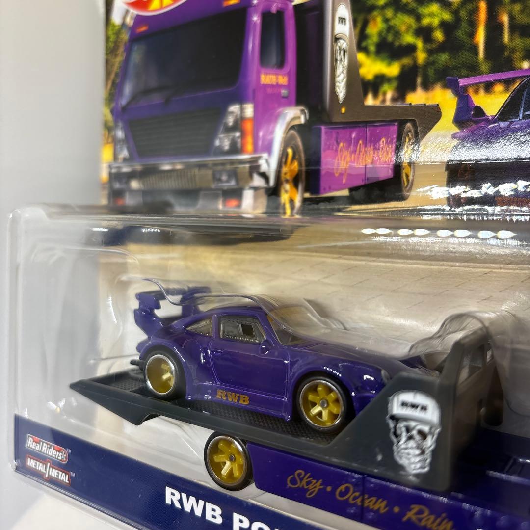 ホットウィール チームトランスポート　RWBポルシェ930 ＆ エアロリフト