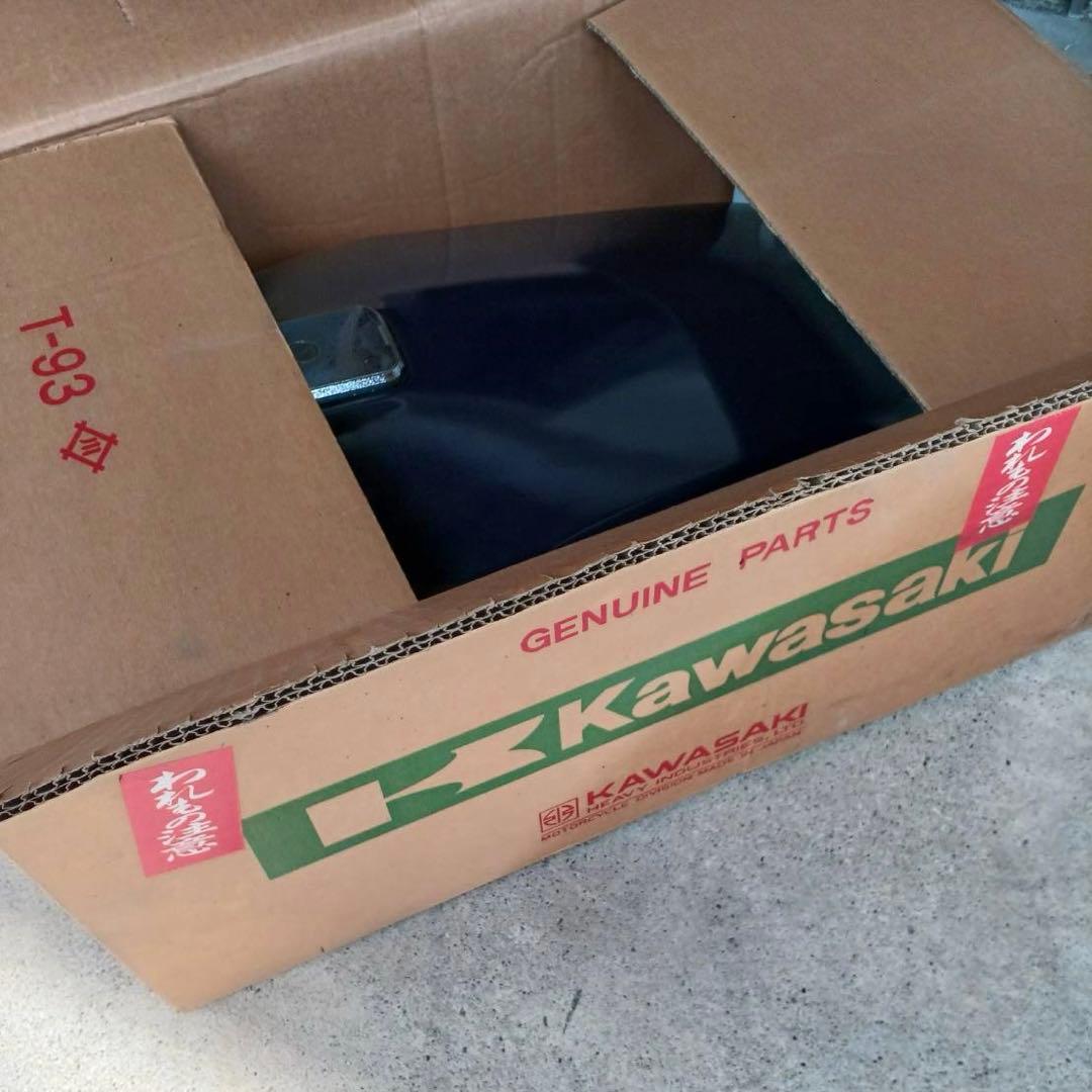 ✨希少✨カワサキZ750FX1型紺ガソリンタンク 純正段ボール入り