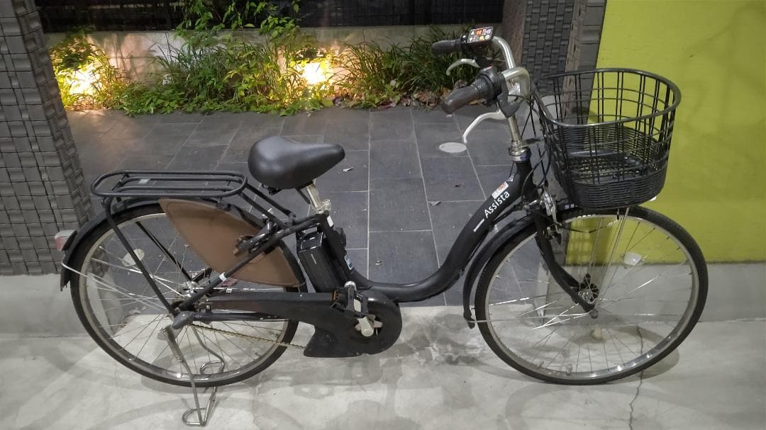 電動アシスト自転車　26インチ ブリヂストン　アシスタ