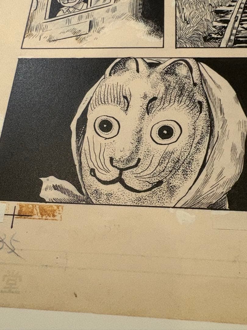 ④つげ義春 発表50周年記念 限定81部 「ねじ式」 原寸大複製原画集 希少