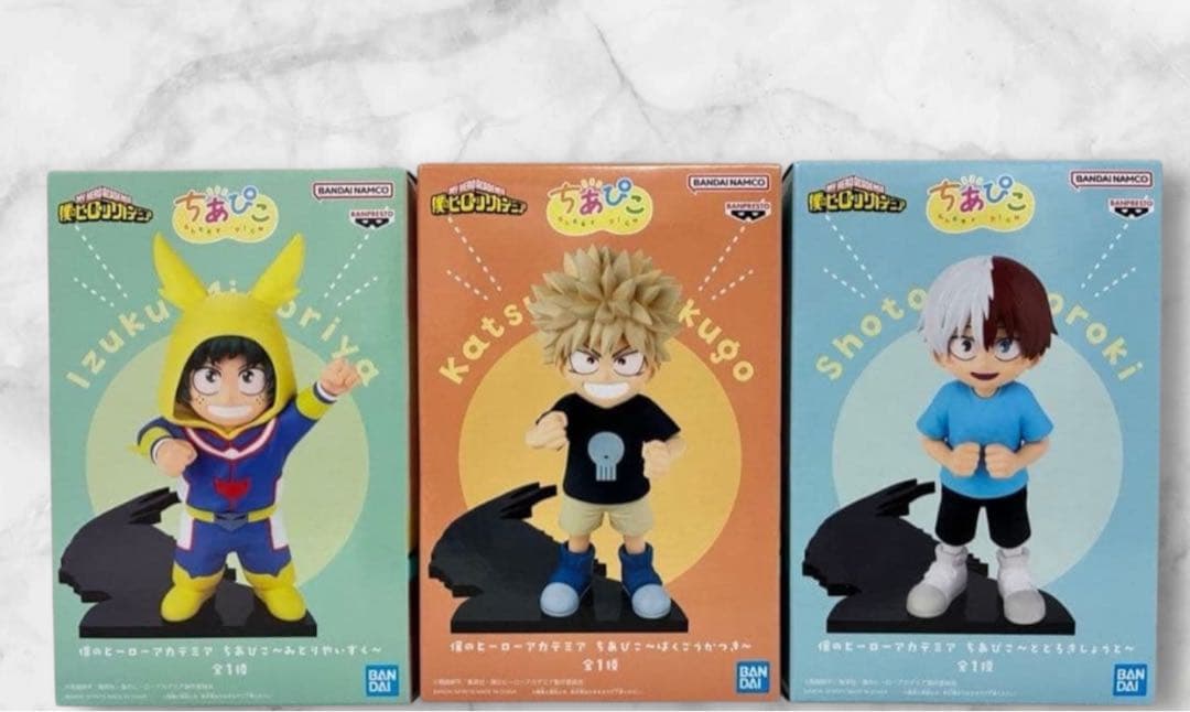 僕のヒーローアカデミア ちあぴこ 3個