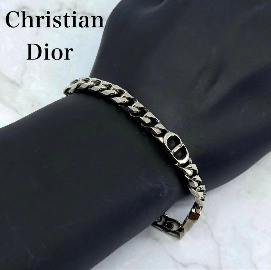 【美品】現行　ディオール　CD アイコン　チェーンリンク　ブレスレット