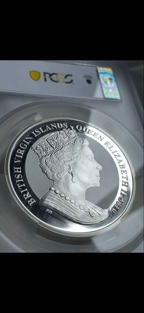 2019年 エリザベス女王 ウナとライオン銀貨 5オンスMS66