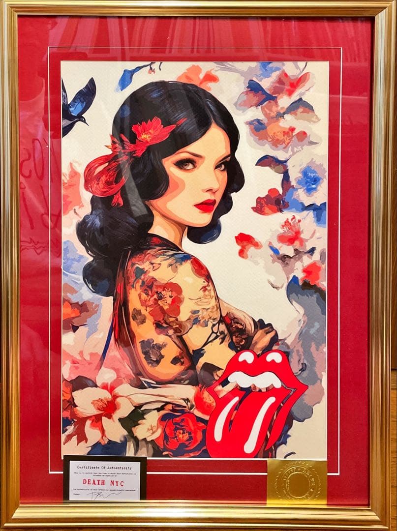 額込 世界限定100枚DEATH NYC アートポスター 現代アート 101