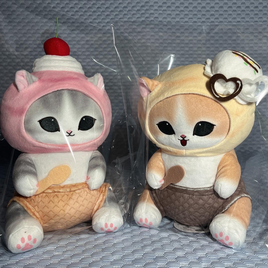 新品・まとめ売り【モフサンドmofusand】BIGぬいぐるみセット ⑧ 7体