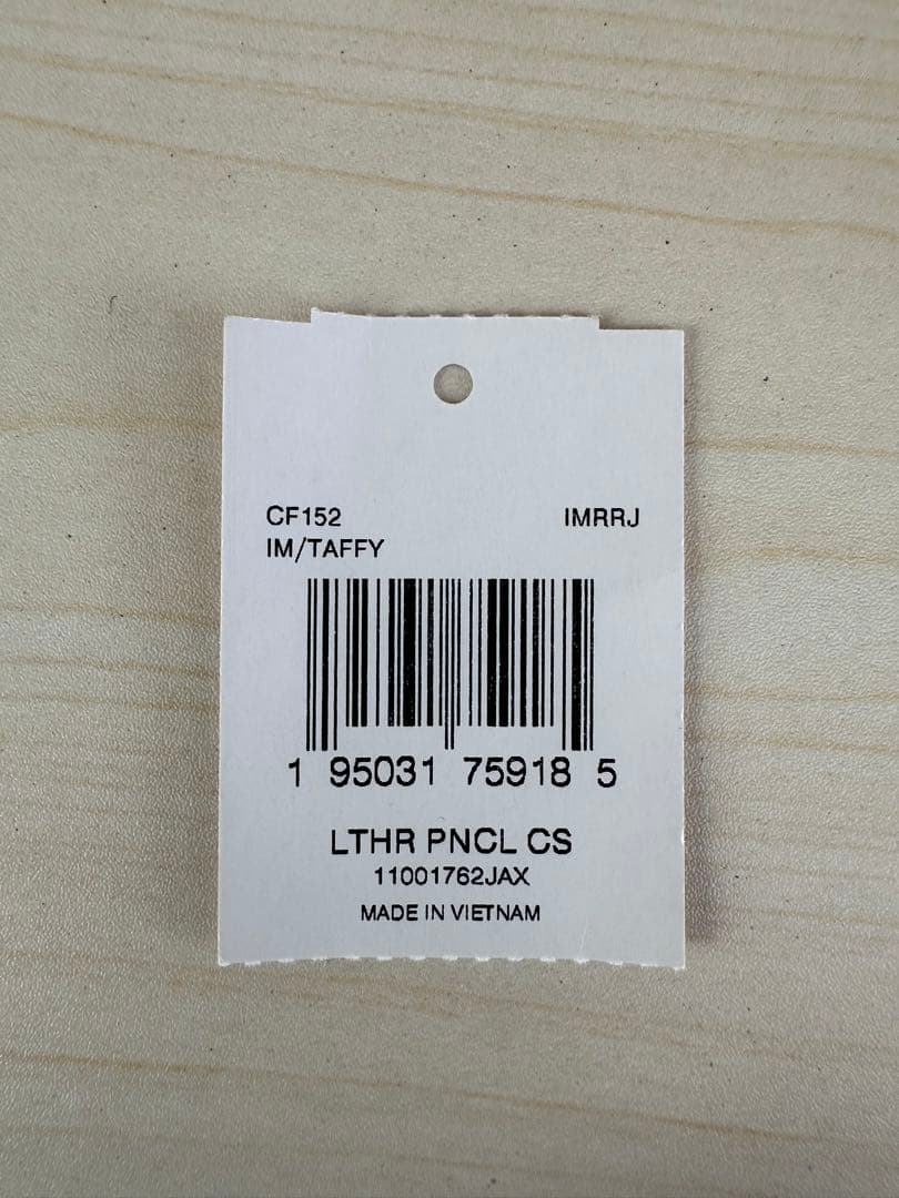 COACH コーチ 本革 レザー ペンケース CF152 タフィー ピンク新品