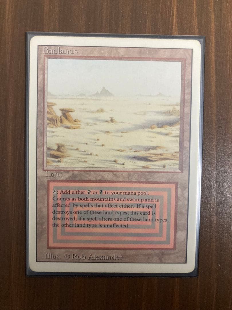 MTG Badlands 英語 3ED リバイズド デュアルランド　b