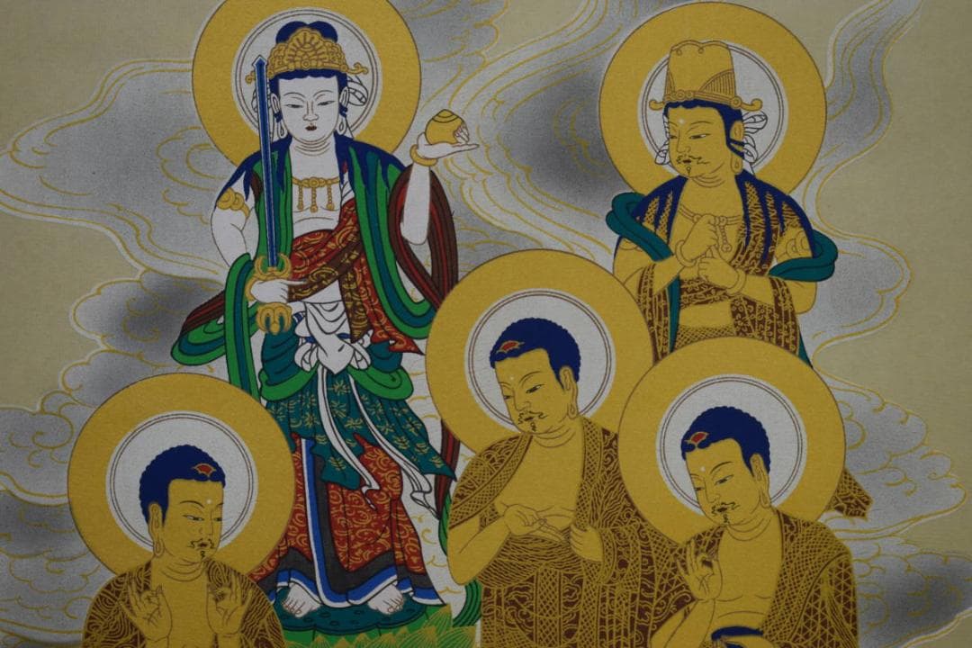 真作/出雲国十三仏霊場/布袋屋掛軸HF-480