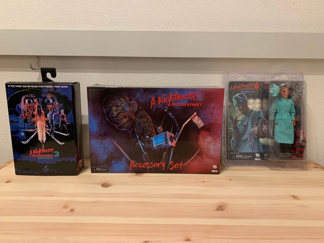 NECA 【エルム街の悪夢】シリーズ　3種セット