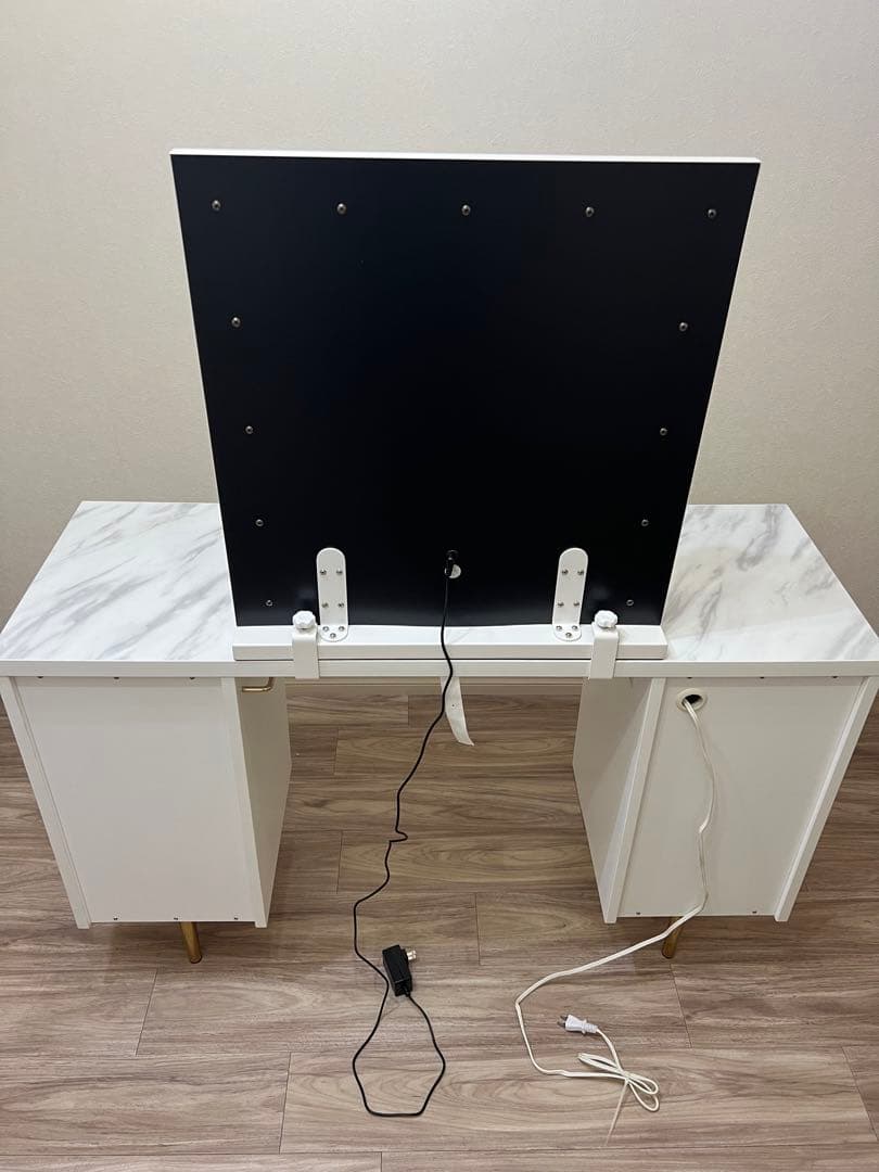 再値下げ Francfranc エルドラドコスメデスク 女優ミラー フランフラン