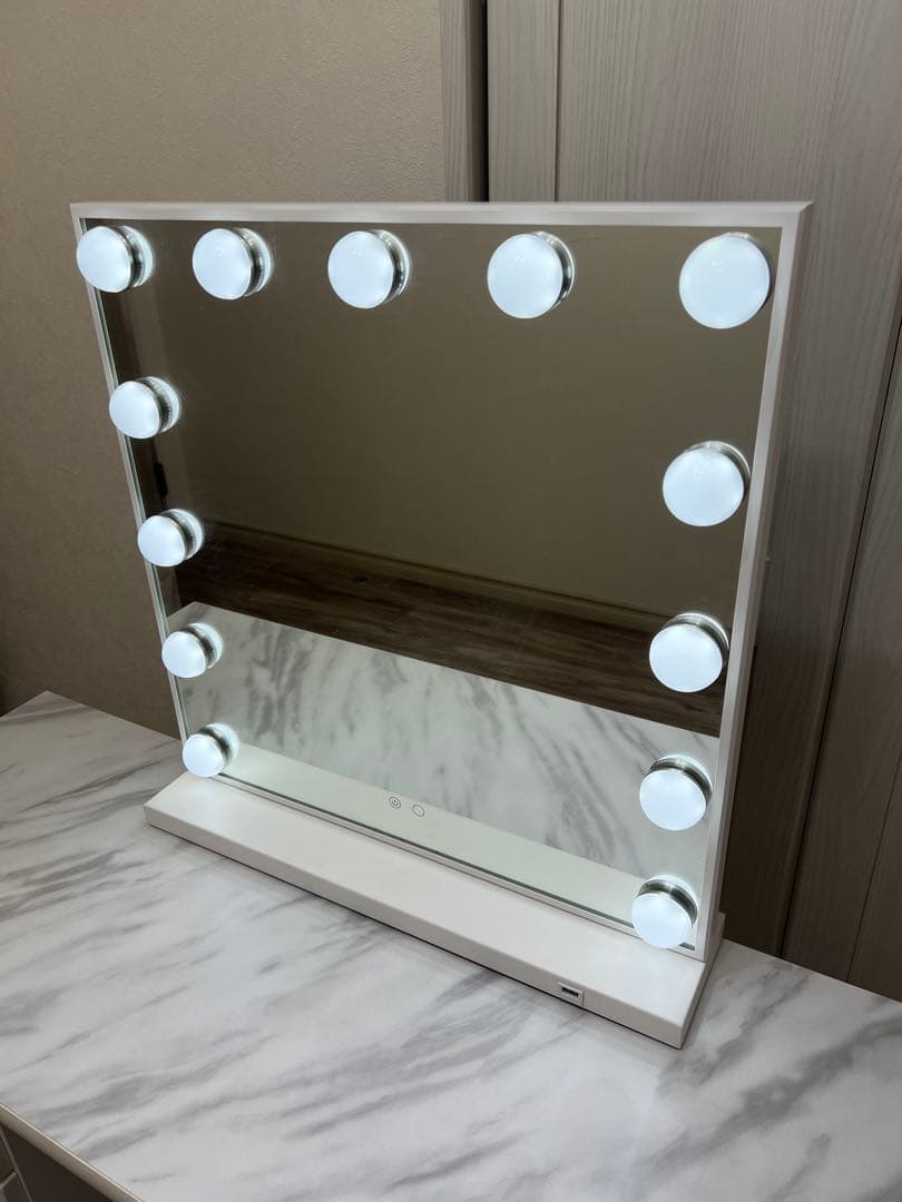 再値下げ Francfranc エルドラドコスメデスク 女優ミラー フランフラン