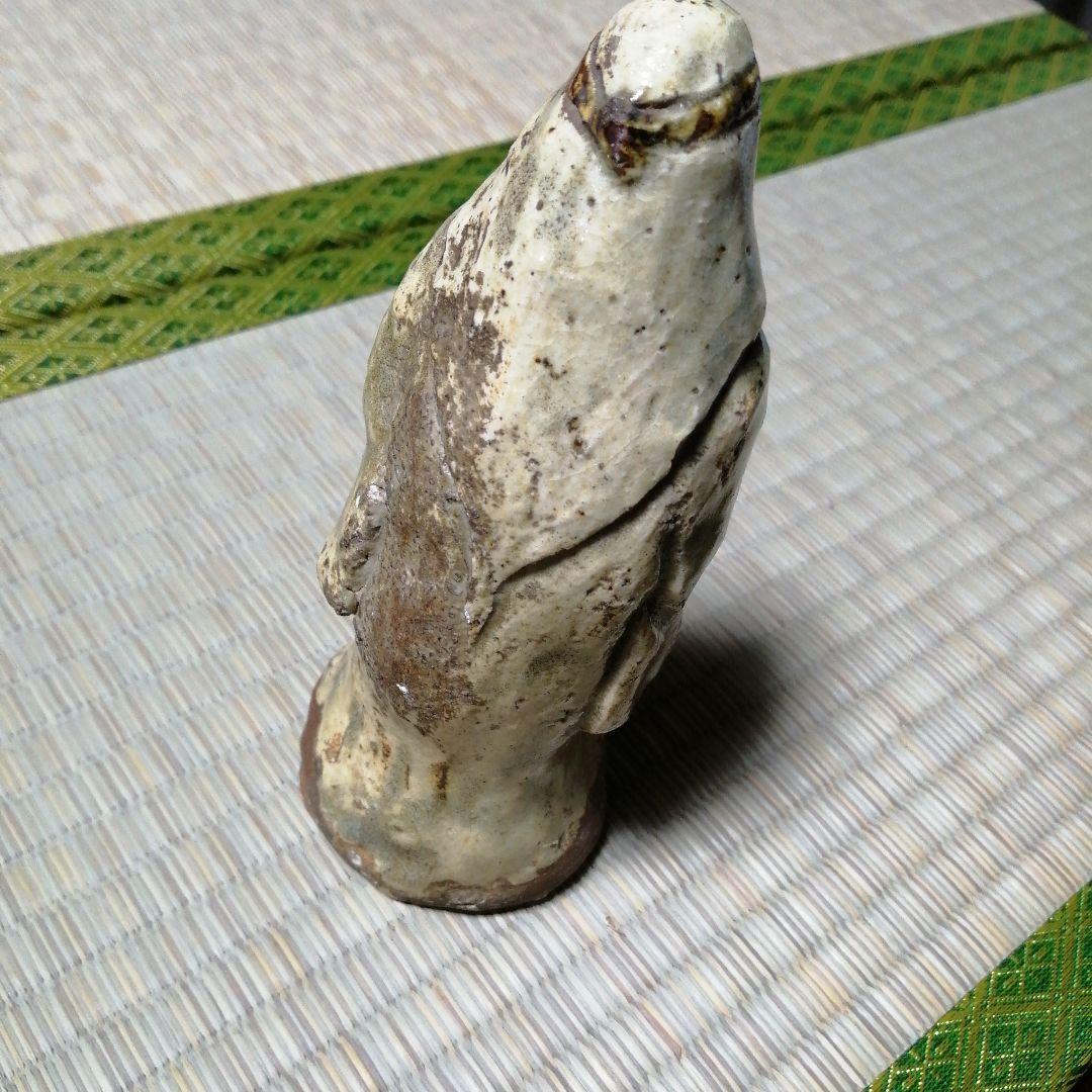 正木焼　高砂姥人形　15cm　寛政年間