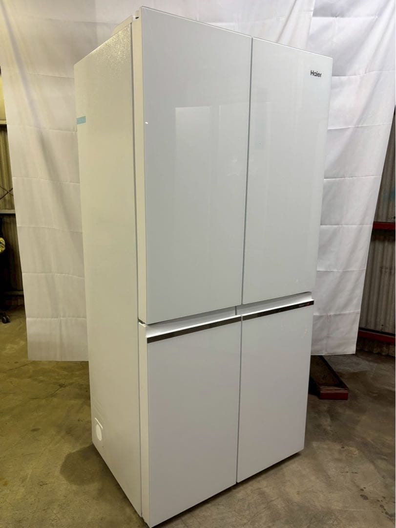 【美品】Haier 4ドア冷蔵庫 JR-GX47A 2024年製470L 観音開