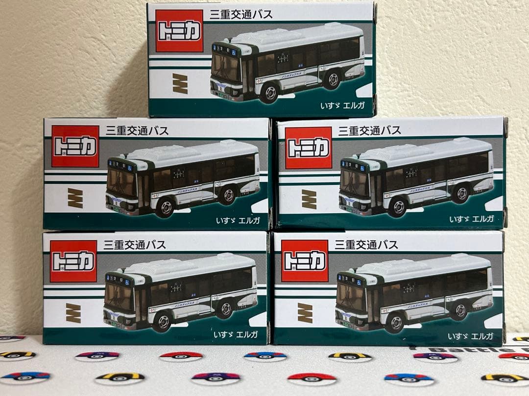 トミカ 三重交通バス 三交バス 路線バス 5個セット 新品未開封