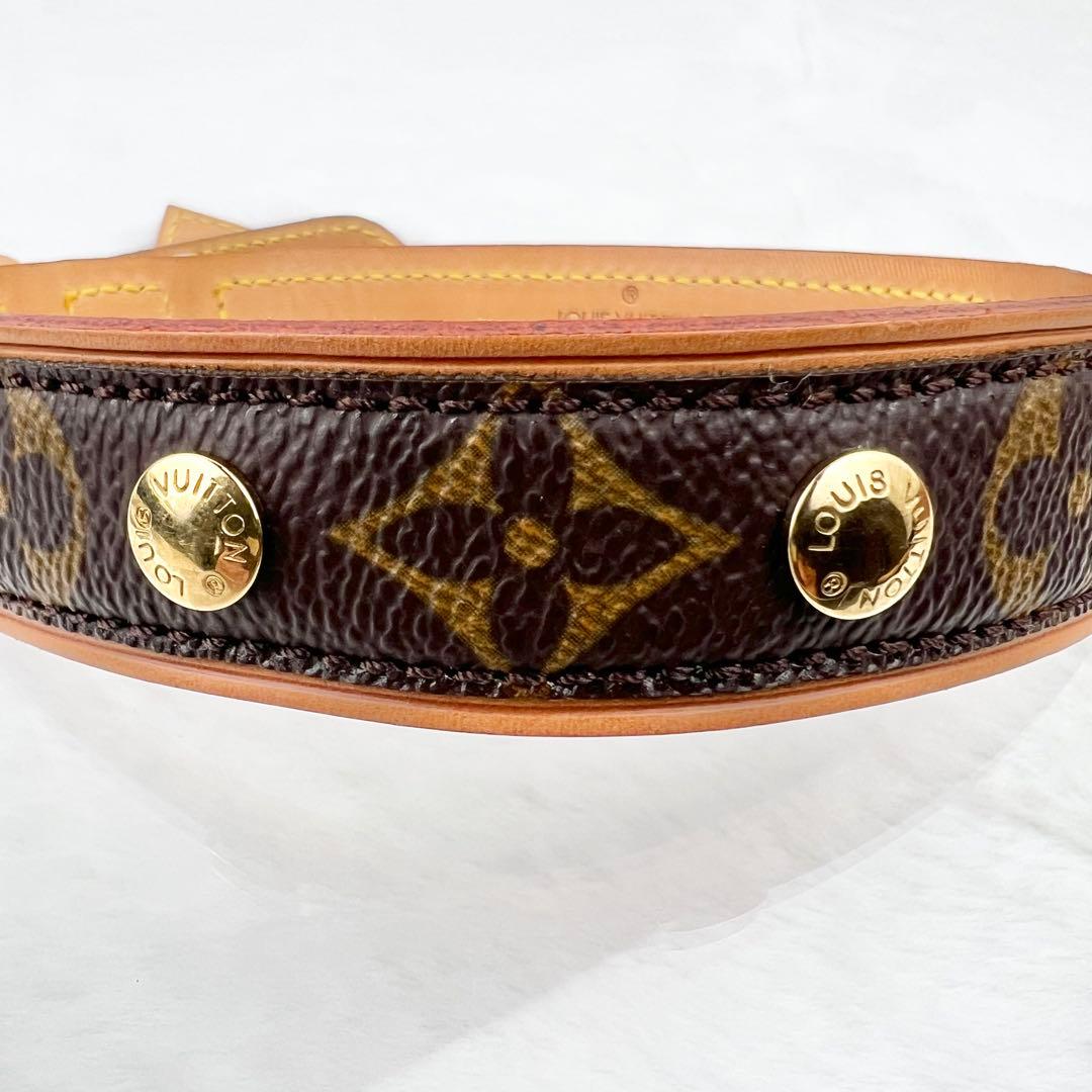 未使用✨ ルイヴィトン ドッグカラー MM 中型犬 モノグラム M58071