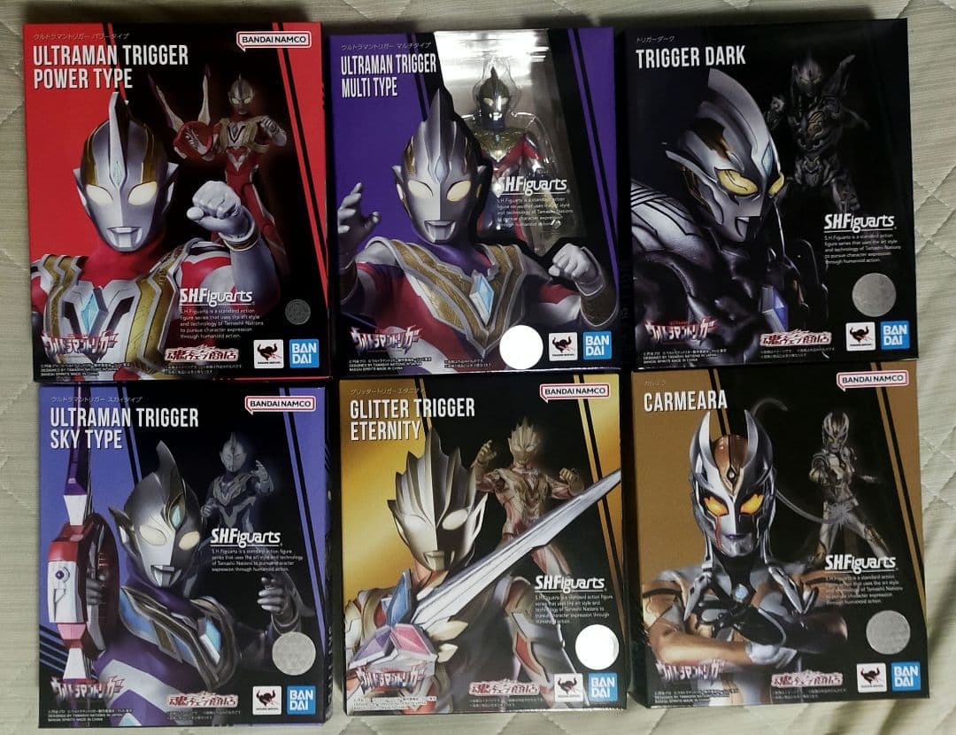 d*3様 S.H.Figuarts ウルトラマントリガー　まとめ売り