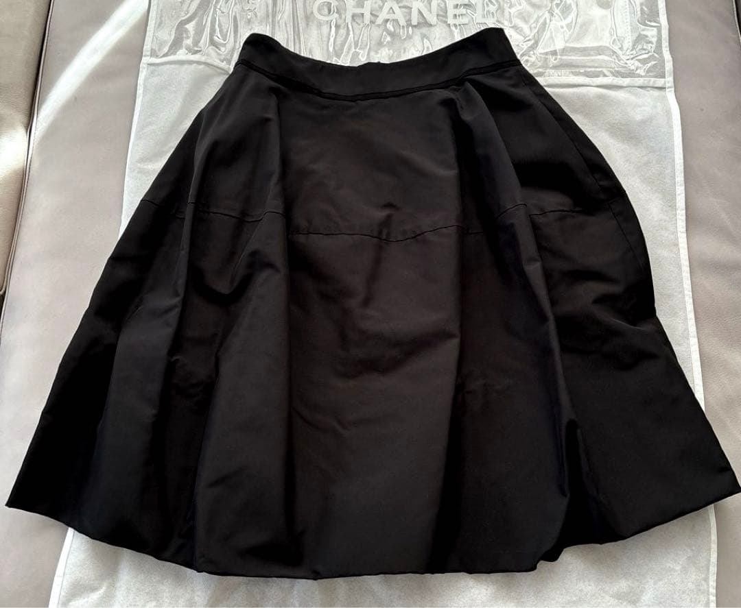 フォクシー FOXEY スカート ブラック サイズ38 S相当 春秋冬