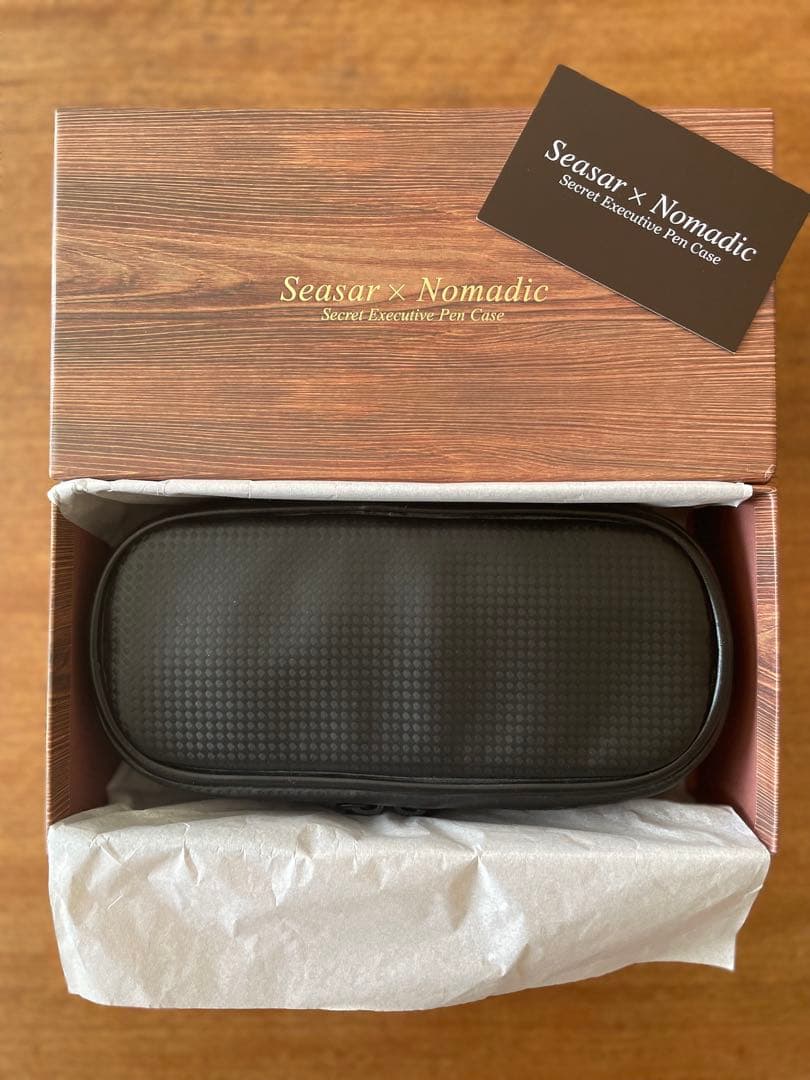しーさーコラボペンケース 【SY-01】シークレットエグゼクティブペンケース黒