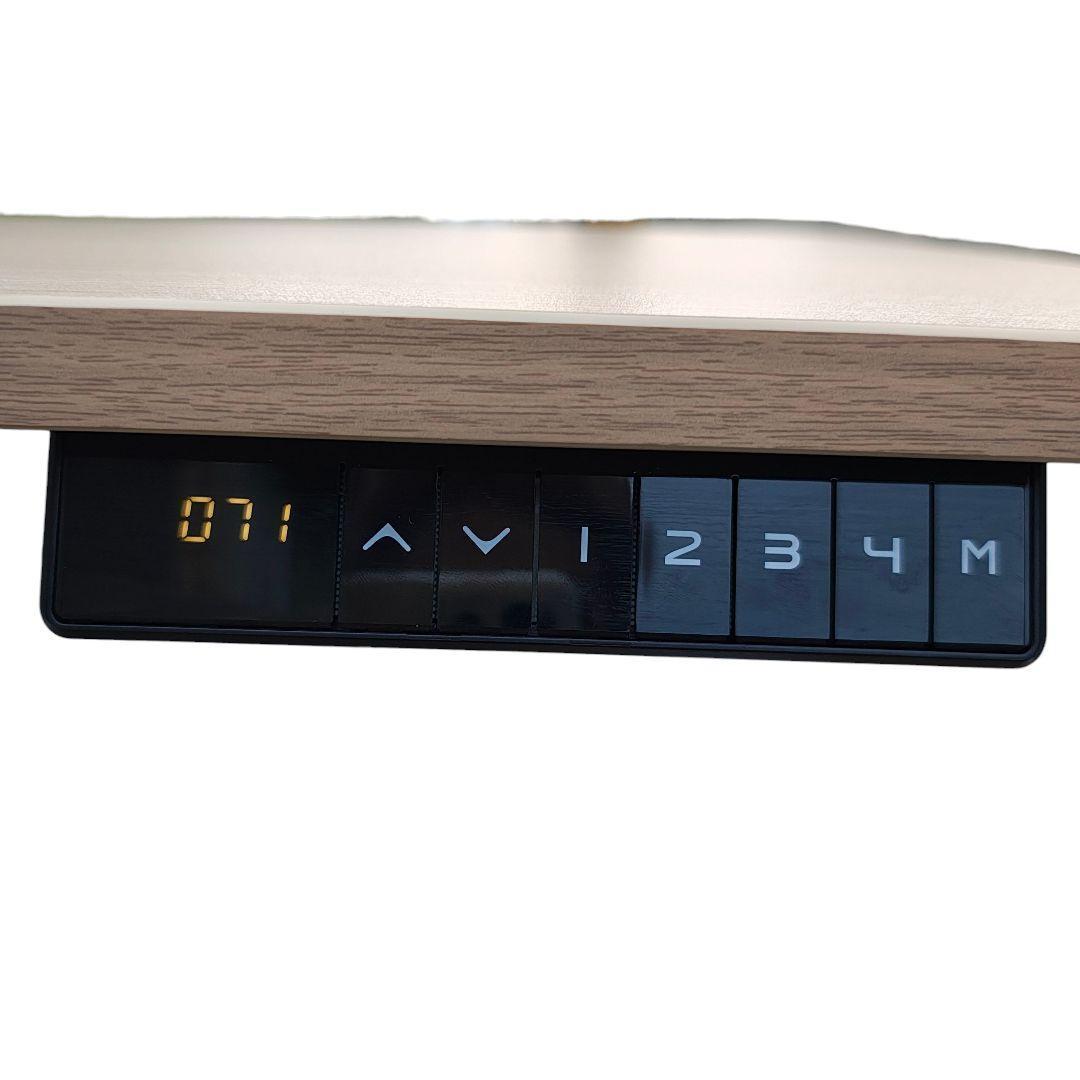 ※脚のみ 山善 電動昇降デスク ELD-1270 ウッドナチュラル ホワイト