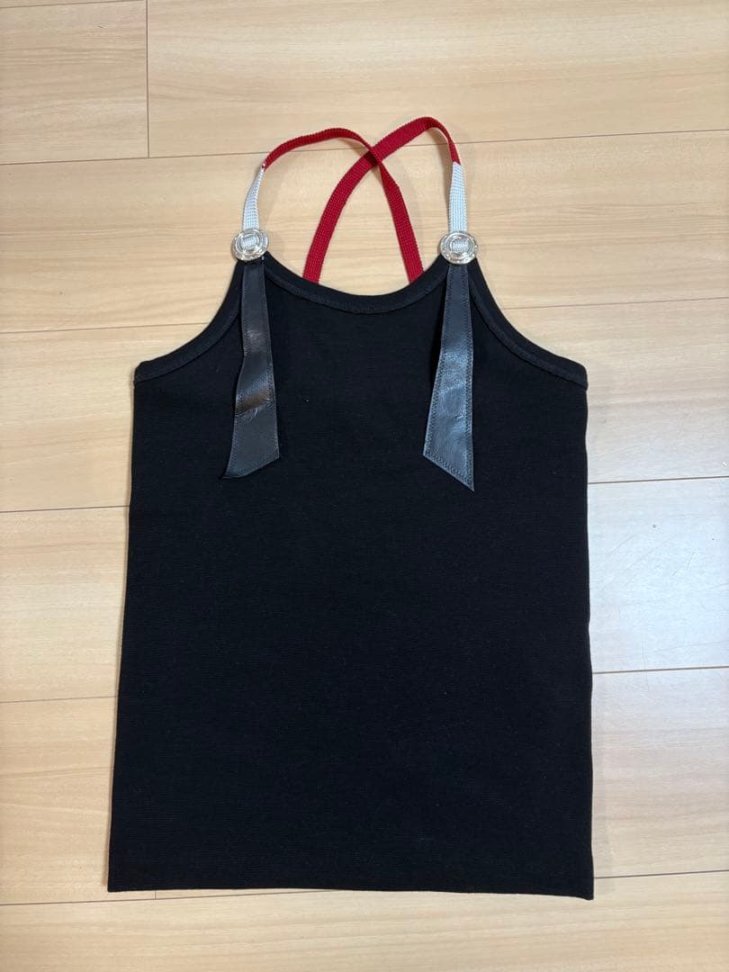 【TOGA PULLA】Tape jersey tank top