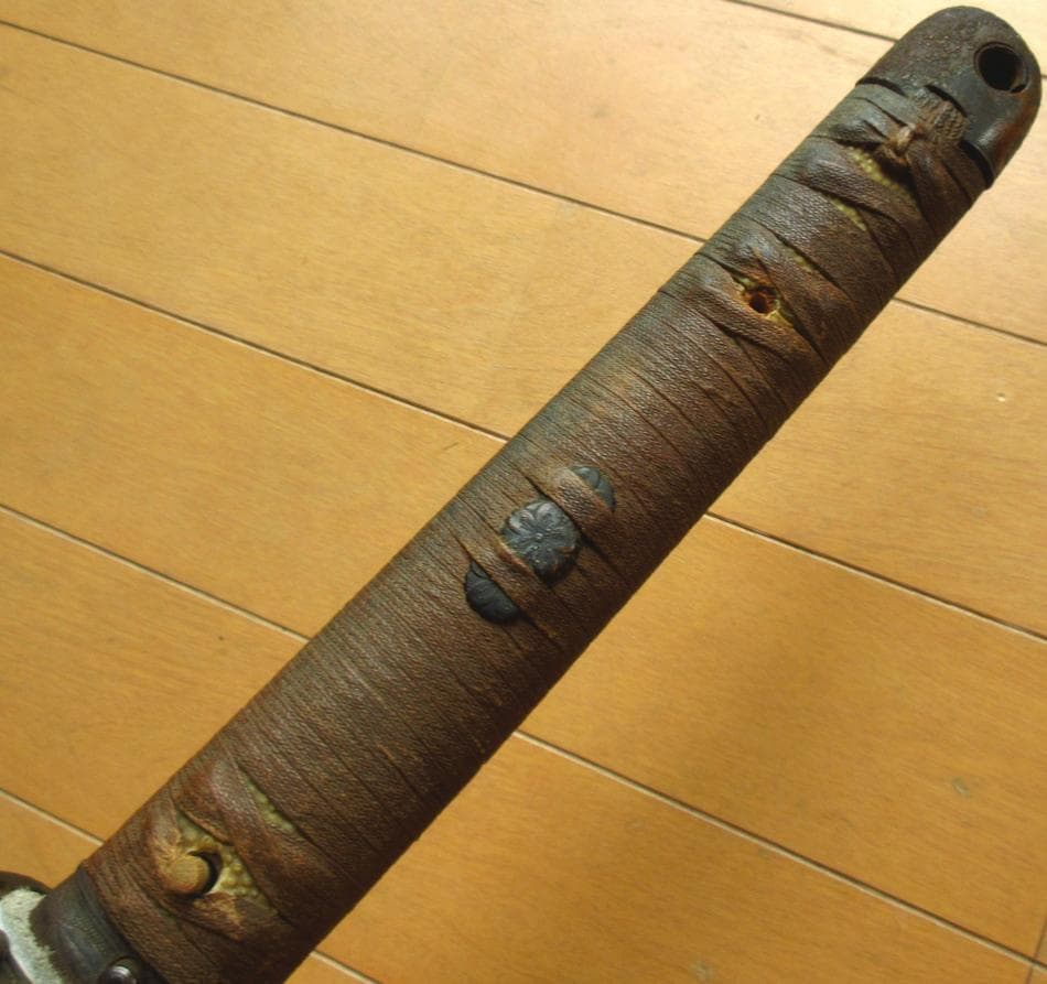 日本軍 陸軍将校用 三式 軍刀 拵え 模造刀付