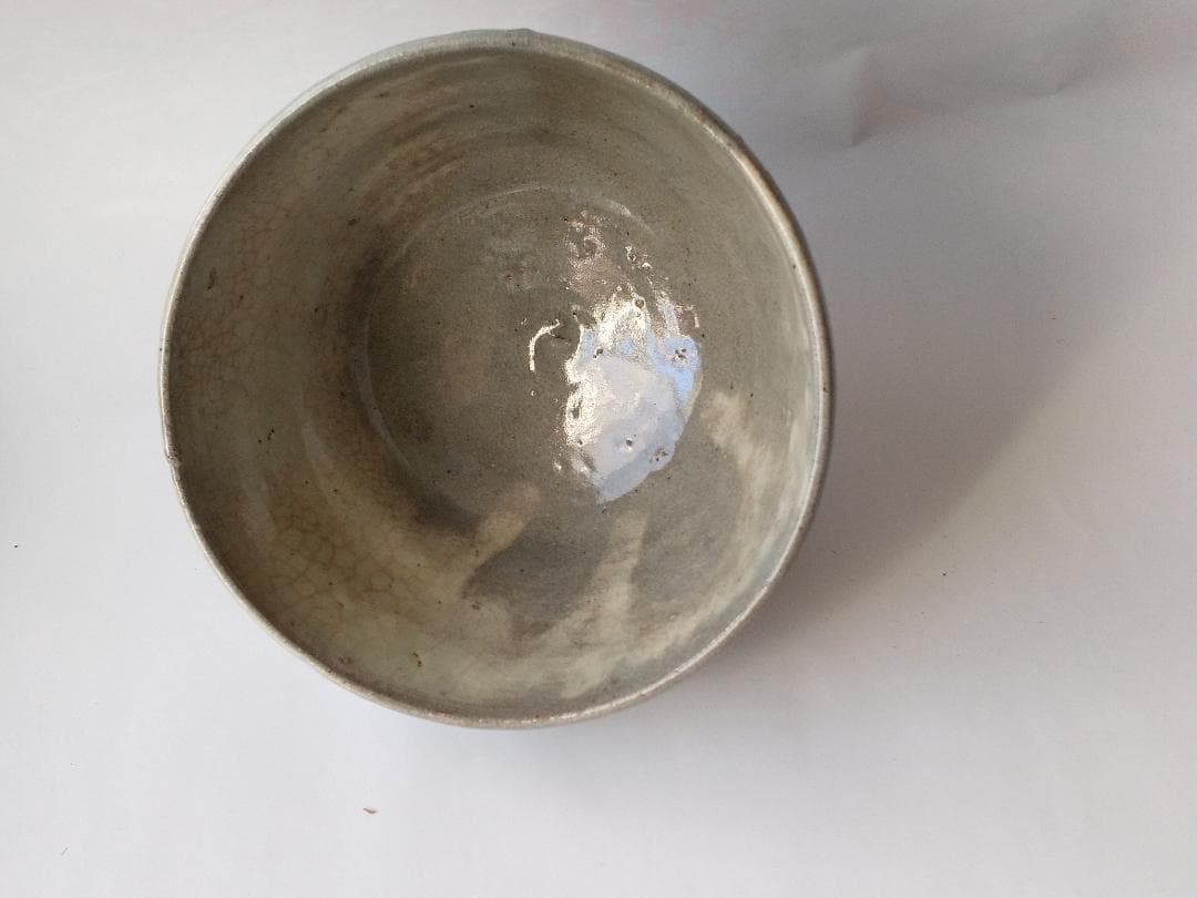 延寿窯 佐藤友宣 作 古萩 茶碗 坂部萬古 茶道具 茶器 抹茶碗 新品 未使用