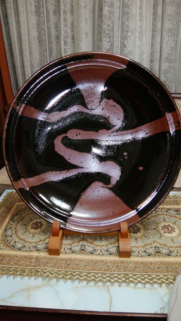 大皿　濱田庄司