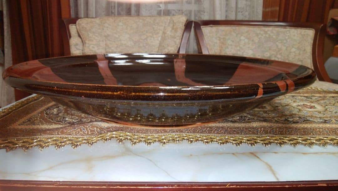 大皿　濱田庄司