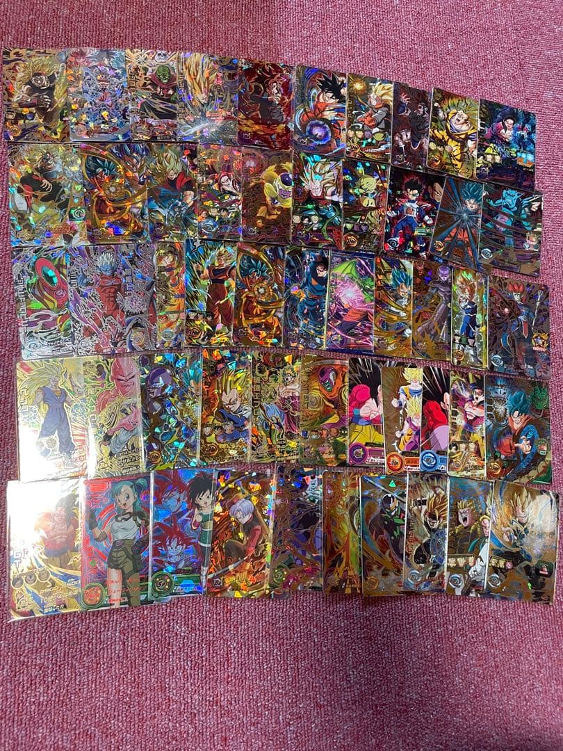 ドラゴンボールヒーローズカードセット　約110枚