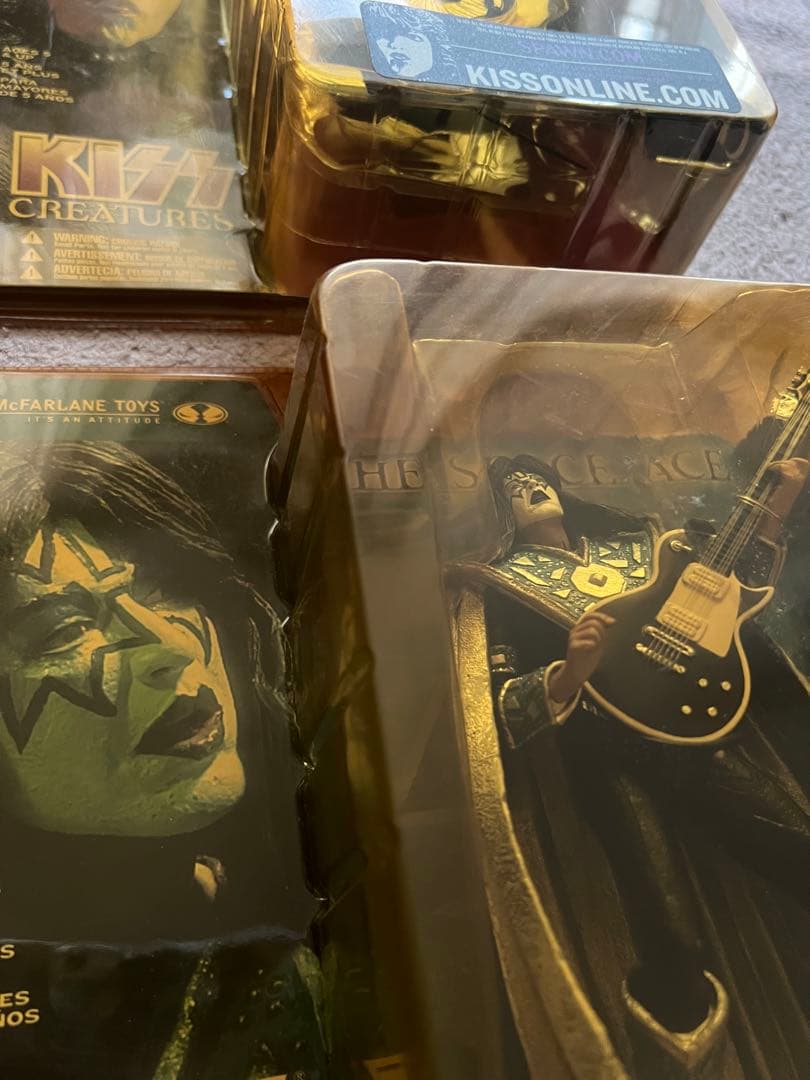 【希少】【未開封】KISS マクファーレン　クリーチャーズ　フィギュア