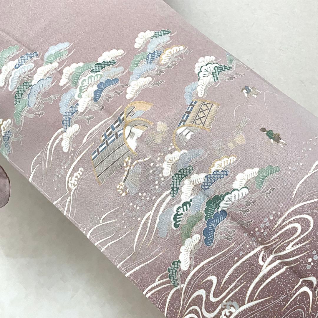 袷 4点 フルセット 訪問着 入学式 卒業式 入園式 卒園式 お宮参り 春 秋