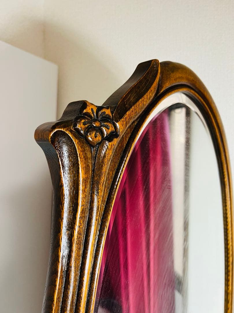 良品 幅60 松永工房 姿見　スタンディングミラー 自立ミラー おしゃれ