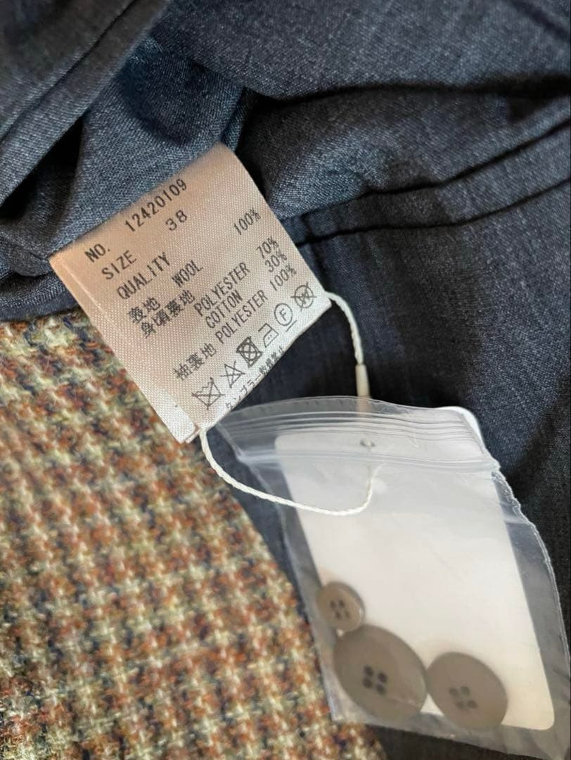 ジャケット・アウター todayful Wool 100 check jacket