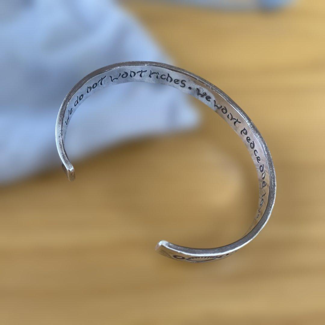 beams●NORTH WORKS●インサイドメッセージバングル