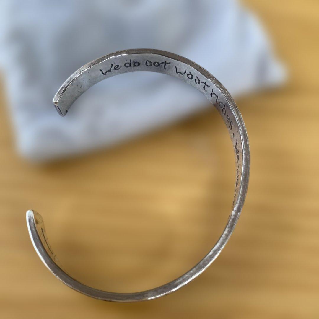 beams●NORTH WORKS●インサイドメッセージバングル