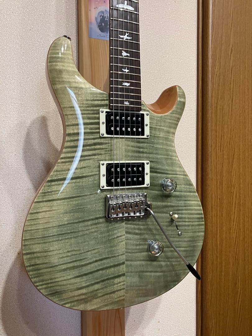 ギター PRS SE CUSTOM24 Trampas Green