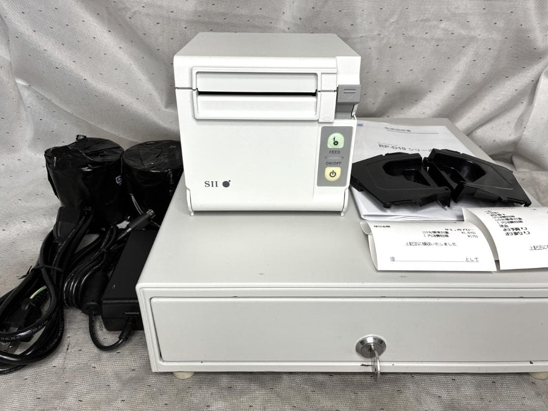 ■SII　セイコー　サーマルプリンター＆ドロアー■RP-D10　エアレジ対応